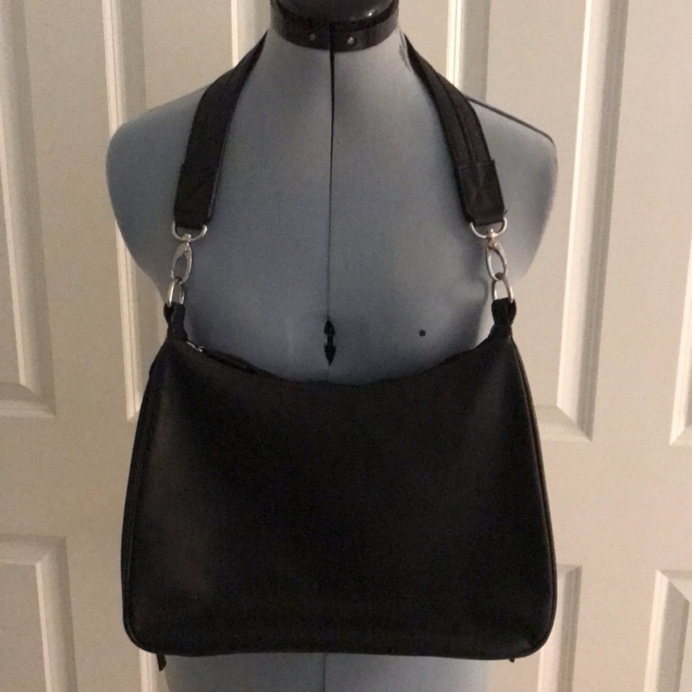 Gun Totin’ Mamas Black Leather Concealed Carry Weapon Gun CCW Purse Handbag